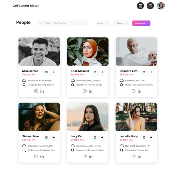CoFounder Match – screenshot 4