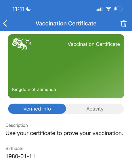 Vaccine Passports - Credential Exchange – screenshot 4