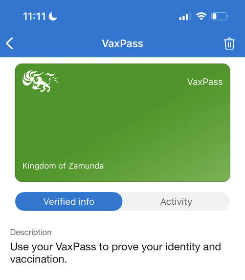 Vaccine Passports - Credential Exchange – screenshot 5