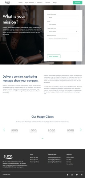 The Slick Theme – screenshot 6