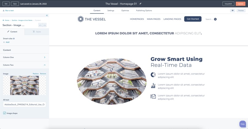 The Vessel Theme – screenshot 8