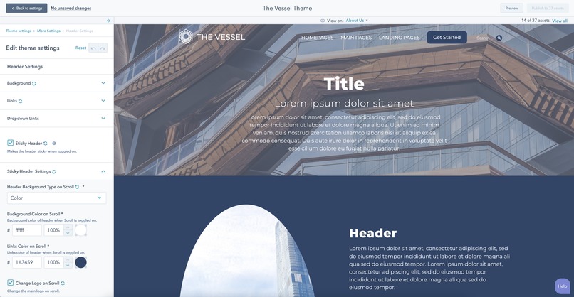 The Vessel Theme – screenshot 10