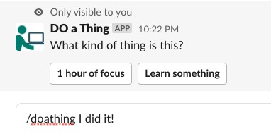 DO a Thing - Build momentum by sharing atomic habits – screenshot 3