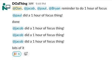 DO a Thing - Build momentum by sharing atomic habits – screenshot 4