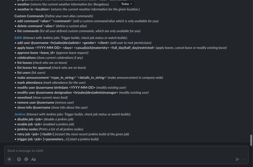 EDITH – screenshot 11