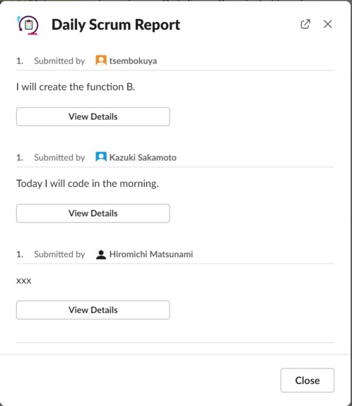 Daily Scrum Supporter (DSS) – screenshot 4
