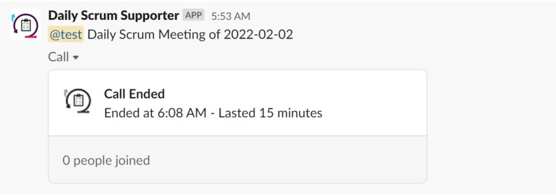 Daily Scrum Supporter (DSS) – screenshot 6