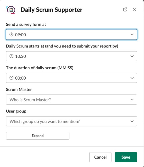 Daily Scrum Supporter (DSS) – screenshot 7