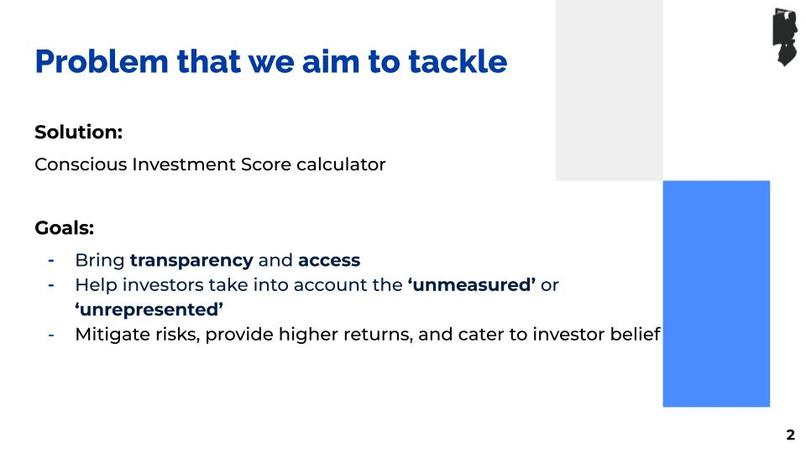 Team 10 : The Conscious Investor – screenshot 8