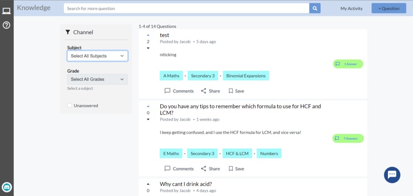 Qlassroom Forum – screenshot 3