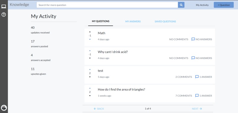 Qlassroom Forum – screenshot 5