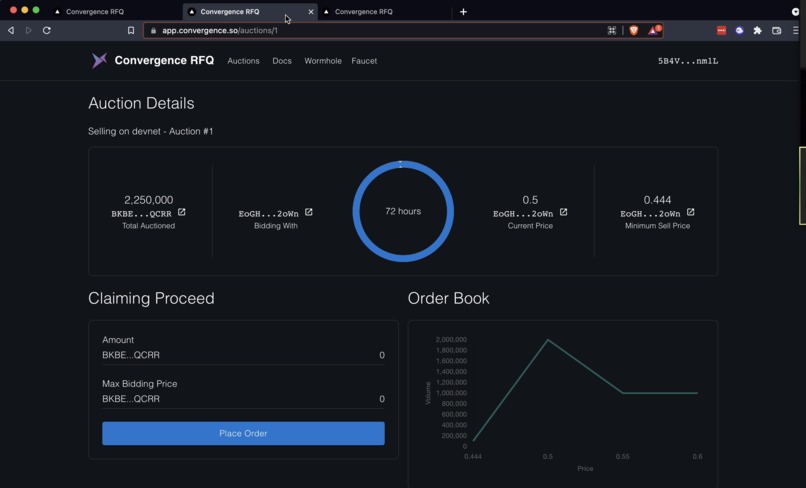 Traders Guild - Convergence RFQ – screenshot 2