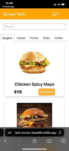 Burger Tech | Restaurant Management Web Application – screenshot 7