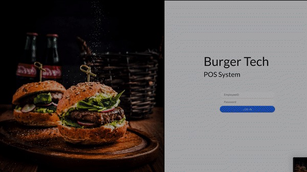 Burger Tech | Restaurant Management Web Application – screenshot 1