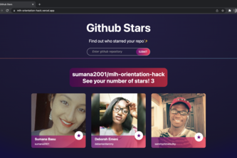Github Stars | Devpost