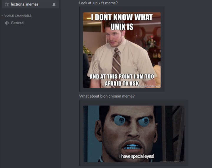 Lectures Memebot – screenshot 1