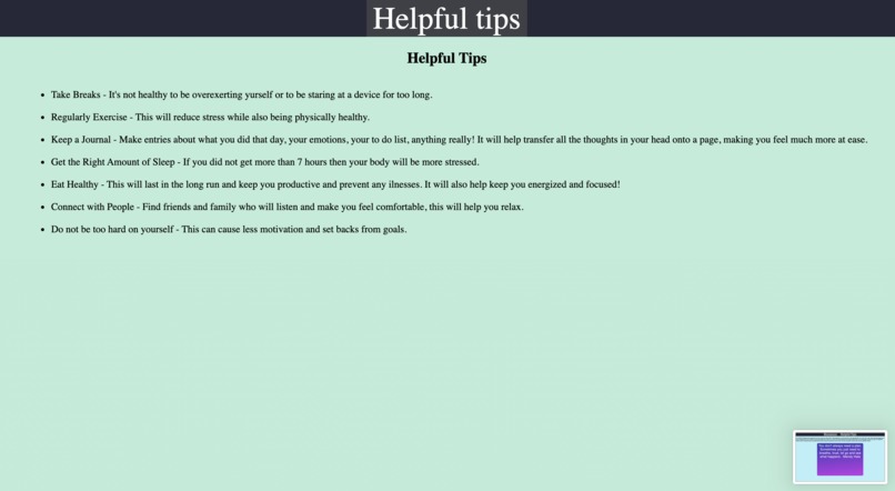 Restoring Mental Health – screenshot 2