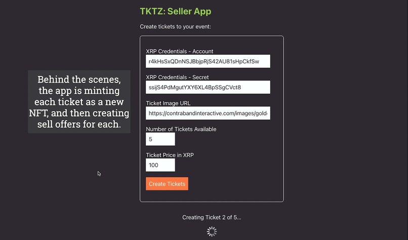 TKTZ - An event ticketing solution – screenshot 1