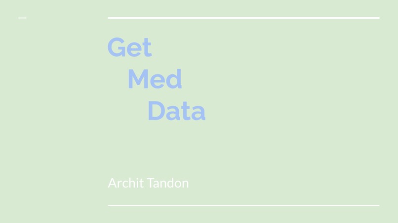 Get Med Data – screenshot 2