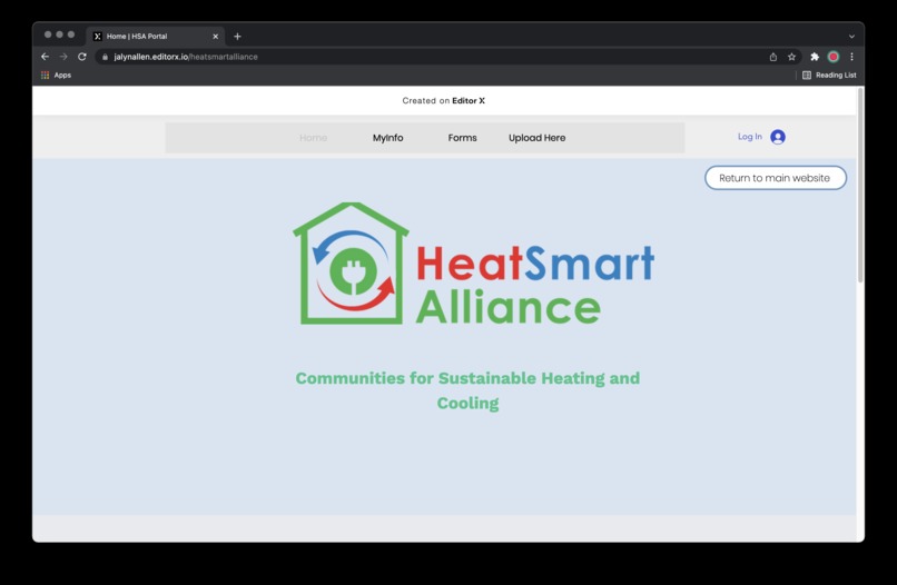 HeatSmart Alliance Digitization of Customer Journey – screenshot 1