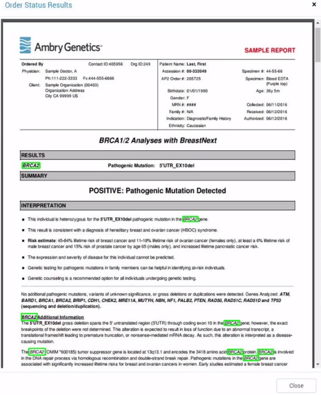 Geneticheck  – screenshot 2