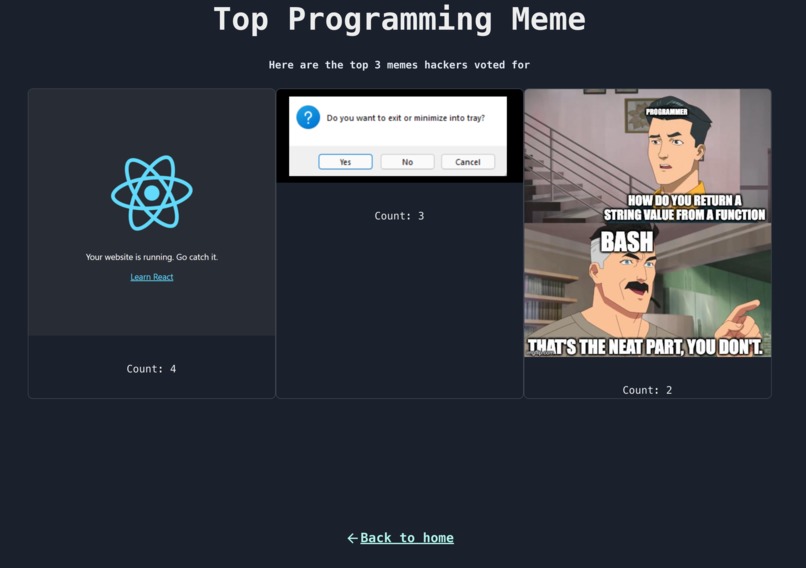 VoteMemes – screenshot 2