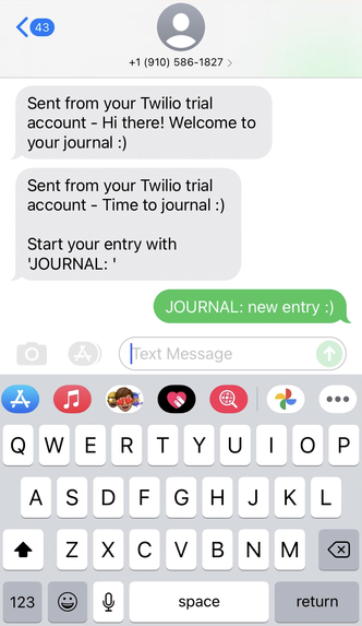 Journally – screenshot 3