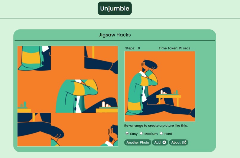 Unjumble – screenshot 3