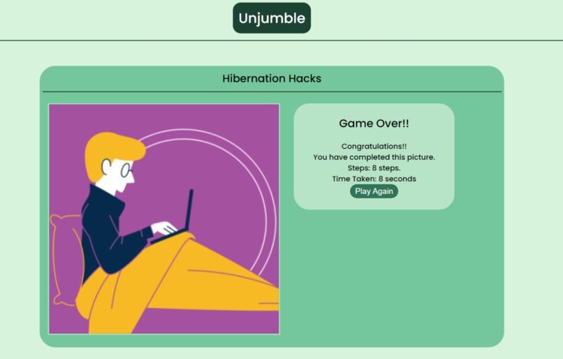 Unjumble – screenshot 2