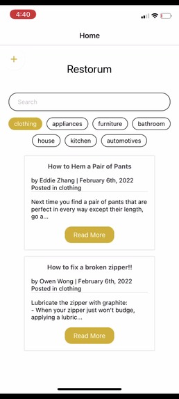 Restorum  – screenshot 2