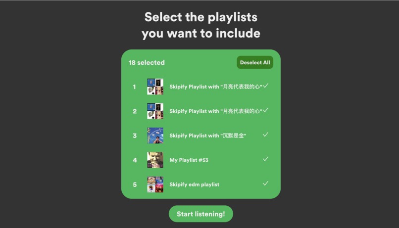 Skipify – screenshot 3