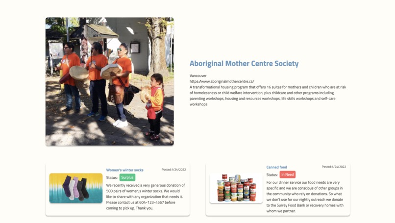 Donation Hub - 4Goods – screenshot 1