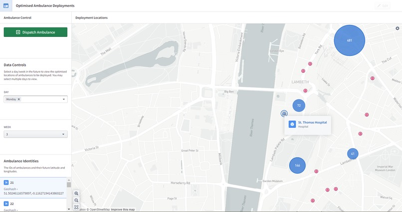 Ambulence Distribution – screenshot 1