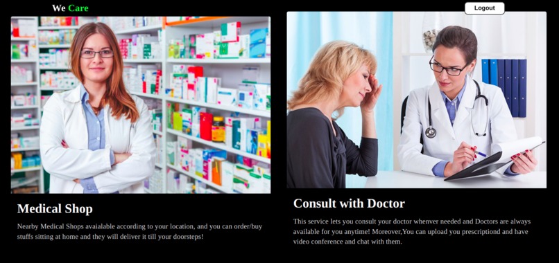 WeCare – screenshot 2