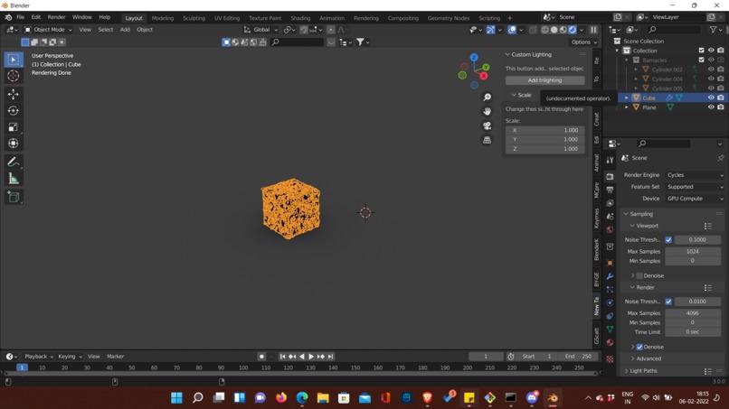 Custom lighting – screenshot 1