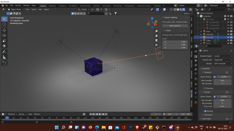 Custom lighting – screenshot 3