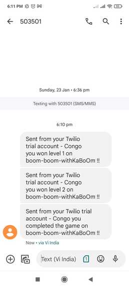 Boom Boom with Kaboom – screenshot 1