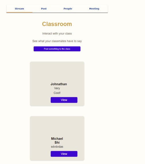 VirtualClass – screenshot 2