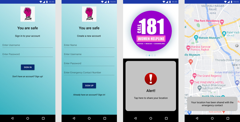 You are safe – screenshot 1