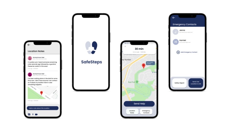 SafeSteps – screenshot 1