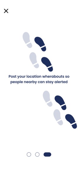 SafeSteps – screenshot 2