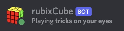 rubikCubeBot – screenshot 1