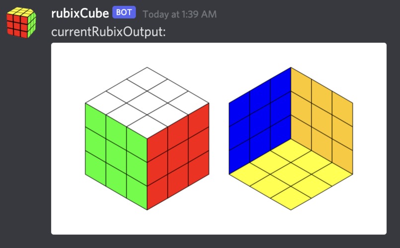 rubikCubeBot – screenshot 2