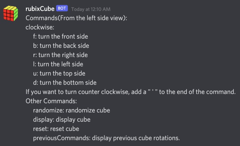 rubikCubeBot – screenshot 3