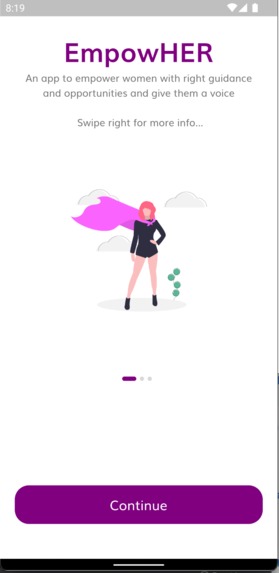 EmpowHER – screenshot 1