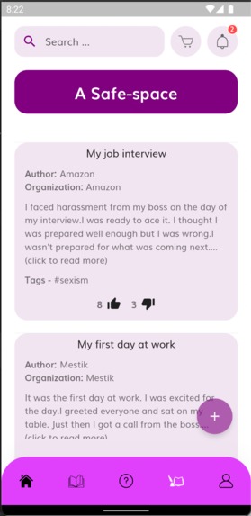 EmpowHER – screenshot 9