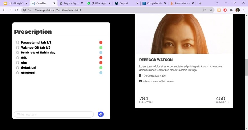 Care4Her – screenshot 3