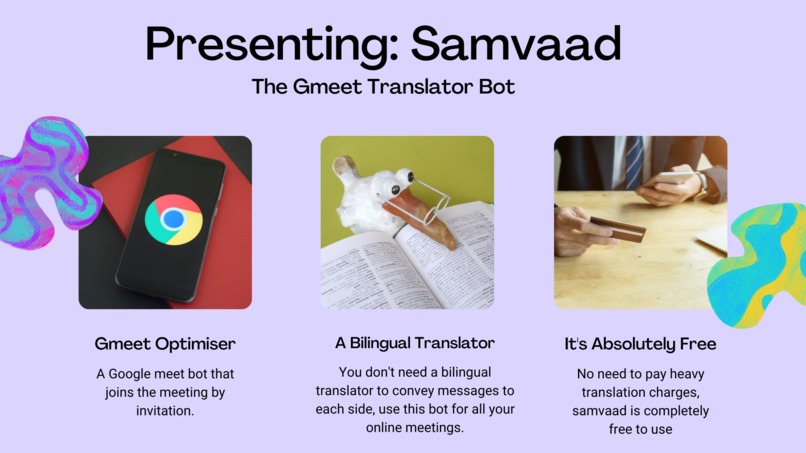 Samvaad- LIVE Gmeet Translator Bot – screenshot 4