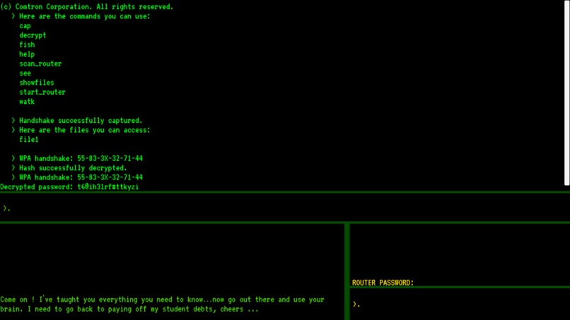 SSHL_HackingGame – screenshot 1