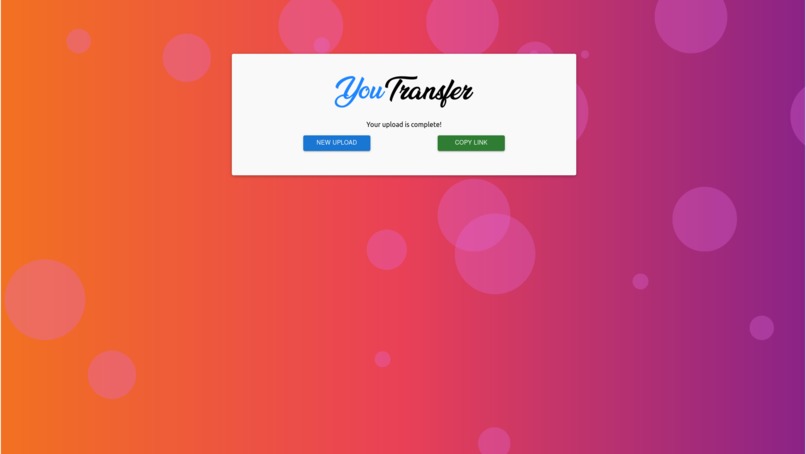 YouTransfer – screenshot 2